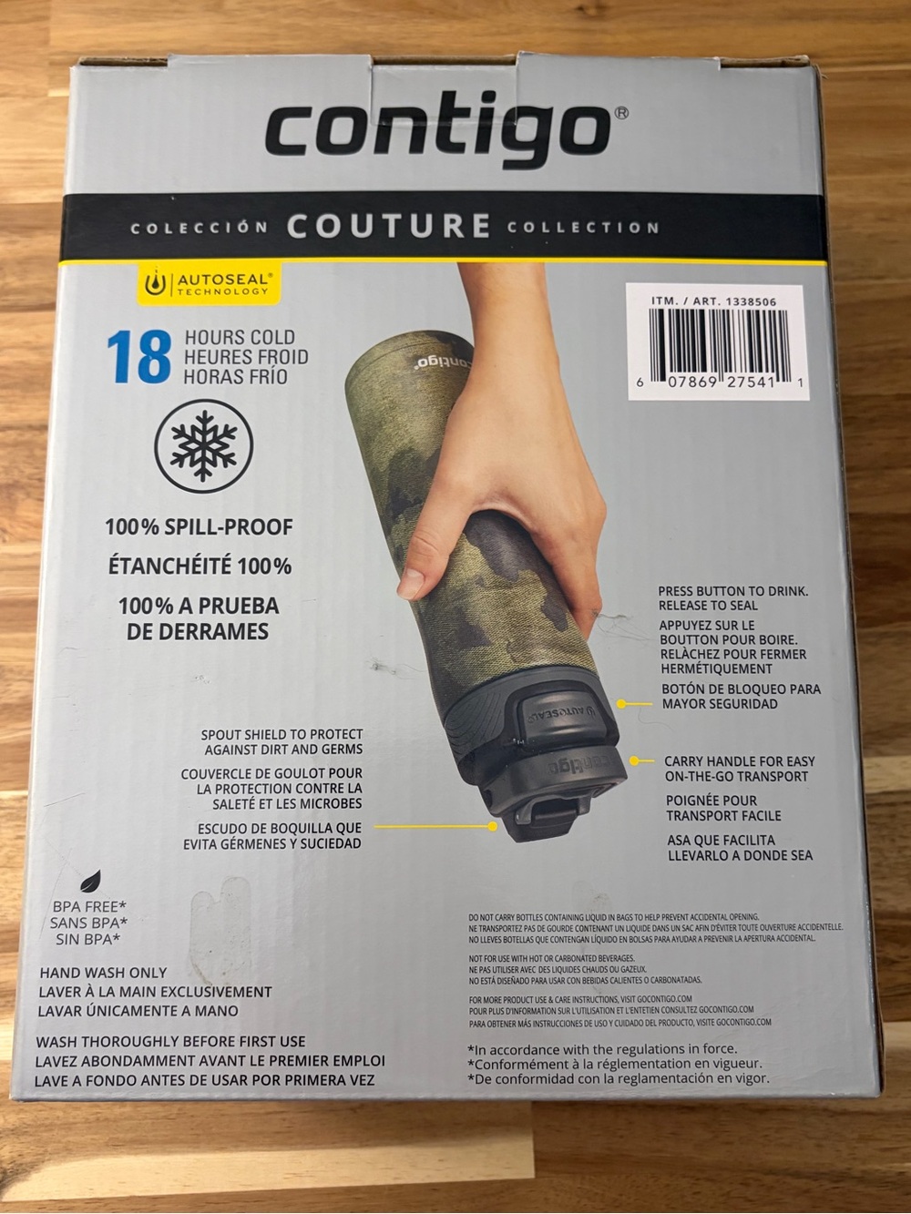 NWT: 2 Pack Contigo Couture Collection Travel Mugs New - Picture 2 of 2